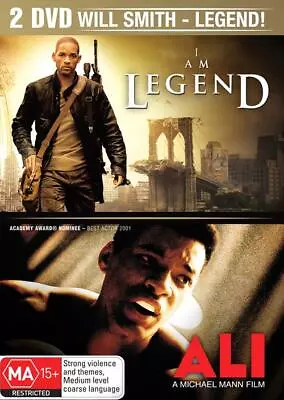 I Am Legend Ali Will Smith 2-movie Boxset DVD R4 BRAND NEW/SEALED • $7.50