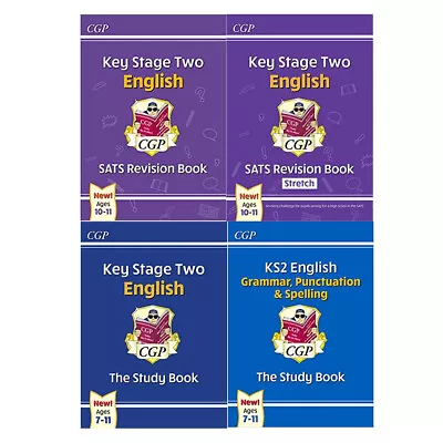 £99.99 • Buy New KS2 English SATS Revision Book - Ages 10-11 4 Books Collection Set NEW