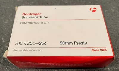 Bontrager Inner Tube Road 700 X 20c-25c W/ 80MM Presta Valve 411830 New In Box • $9.99