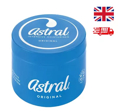 Astral Original Face & Body Intensive Moisturiser Cream - 500ml. • £11.89