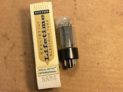 NOS NIB Realistic Mullard Blackburn 5AR4 Tube - Non-Working For Display  • $37