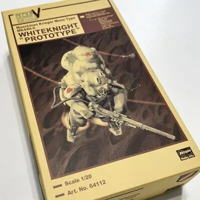 Hasegawa Ma.K. MK44H-0 White Knight Prototype 1/20 Scale Plastic Model Kit 64112 • $53.50