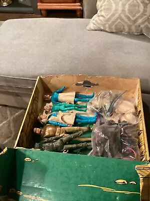 Marx Johnny West Vintage Action Figures And Accessories With Box • $120