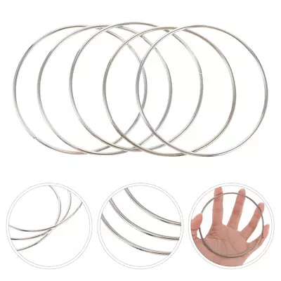 Metal Craft Hoops Dream Catcher Rings For Macrame Projects - 3.9 Inch • £9.38