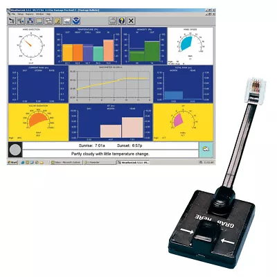 Davis WeatherLink® Windows - Serial Port F/Vantage Vue & Pro2 Series 6510SER ... • $225.43