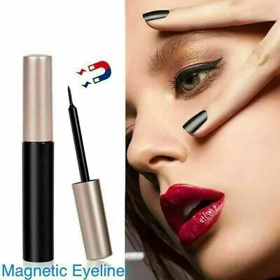 Magnetic Eyeliner Liquid Only For Magnetic Eyelashes Black Gel Waterproof 5ML UK • £3.47