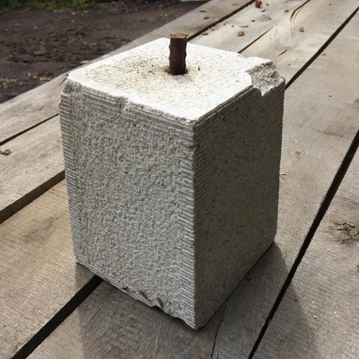 £80 • Buy 150/180mm X 2 CLEARANCE Granite Tapered Staddle Stone - Oak Framed Building Pad