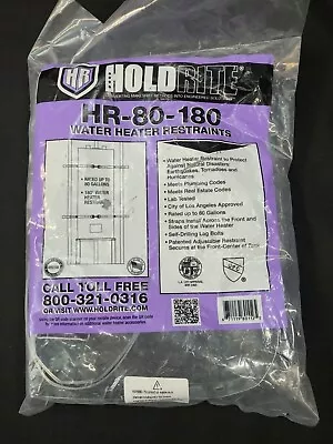 HoldRite HR-80-180--180 Degree Water Heater Restraints Up To 80 Gallon HEATER • $23.88