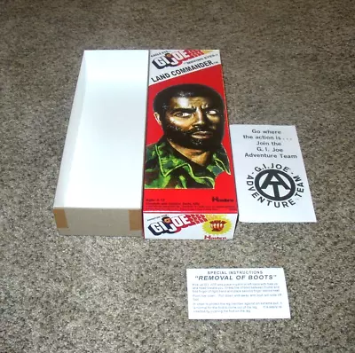 Gi Joe   Eagle Eye   African American- Land Adventurer- Coffin Box With Inserts • $40