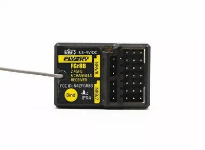 FLYSKY FGr8B 2.4GHz AFHDS 3 MICRO SURFACE RECEIVER 8Ch PWM PPM IBUS Rx RC • $39.95