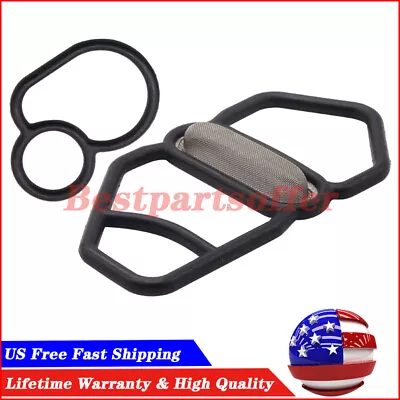 For Honda Vtec Spool Valve Solenoid Gasket Upper & Lower D16z6 B18c1 B16a2 B18c5 • $9.49