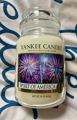 Yankee Candle Large  Jar Spirit Of America Limited Edition RARE Retired • £24.99