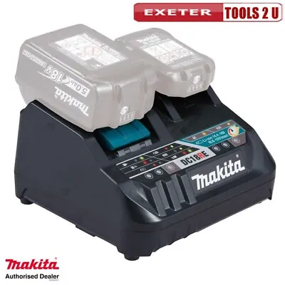 Makita DC18RE 10.8v CXT/14.4/18v LXT Dual Charger • £99