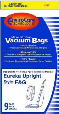 EnviroCare Vacuum Bags For Eureka Style F & G - 9 Pack • $12.99