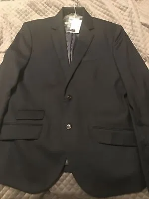 $14.99 • Buy Joe Fresh Brand Mens Wool Sport Jacket, Blazer 42R Dark Navy