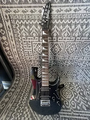 Electric Guitar Ibanez Gio Mikro Black GS100820104 With Cover. • $150