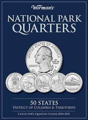 50 State Quarters Album Territories Collector Coin Folder Collecting Binder Book • $8.99