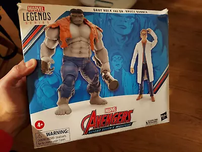 GRAY HULK & DR. BRUCE BANNER Marvel Legends Avengers Beyond Earth's Mightiest • $40.61