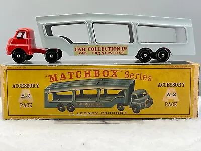 Scarce D Box Matchbox Accessory Pack A2 Bedford Car TransporterVNmint N.O.S • $1060