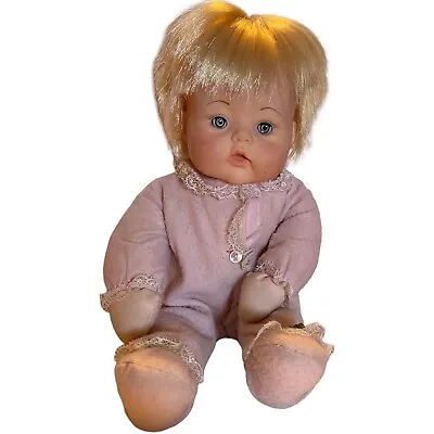 VTG 70s Madame Alexander Little Huggums Doll 12”  Pink Outfit Working Squeaker • $29.74