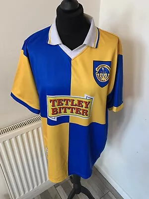 £10 • Buy LEEDS Tetley RHINOS RUGBY LEAGUE SHIRT JERSEY SIZE XL