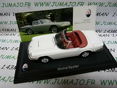 MAS33 Voiture 1/43 LEO Models MASERATI MISTRAL Spyder 1964 Cabriolet • $21.89