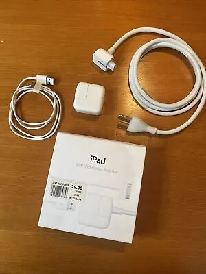 Apple IPad 10W USB Power Adapter Model A1357 New Complete Open Box • $12.95