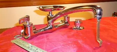 Vintage Farmhouse Brass Kitchen Wall Mount Sink FAUCET Kohler Plumbing Antique • $255