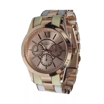 Ladies Identity London Rose Gold Toned Watch • £13.99