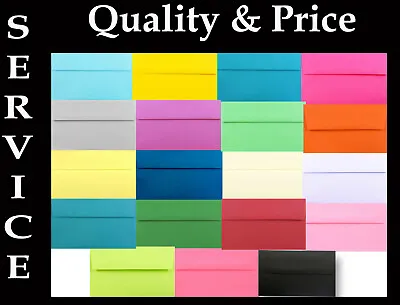500 A6 Multi Colored Envelopes For 4-1/2  X 6-1/4  Cards Invitation Announcement • $92.11
