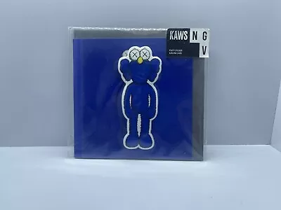 KAWS NGV BFF Puffy Sticker Greeting Post Card BLUE Exclusive Companion • £15.57