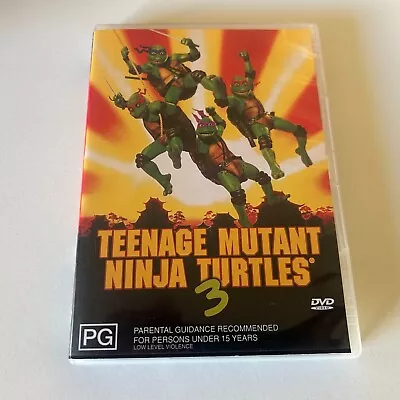 Teenage Mutant Ninja Turtles 3 R4 Gc Tmnt Dvd  • $8.95