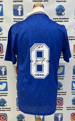 £134.99 • Buy Paul Gascoigne Signed Rangers Shirt / Proof / COA