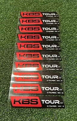 10 X KBS Tour C-Taper 120 S Shaft Label Decals Stickers • $13.04