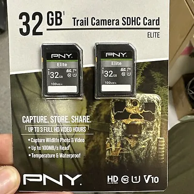 PNY 32GB Elite Trail Camera SDHC Card Game Cam Memory • $7.41