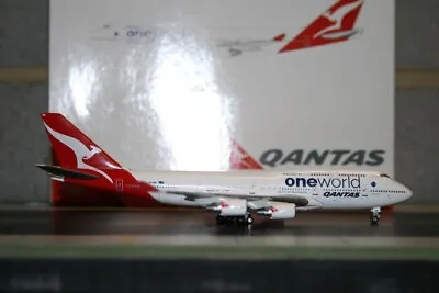 Gemini Jets 1:400 Qantas Boeing 747-400 VH-OEB (GJQFA926) 'Oneworld' • $107.87