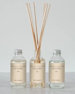 $24.95 • Buy HIGHLY SCENTED REED DIFFUSER SET~JAR & REED STICKS INCLUDED ~ 250ml Refil Oil