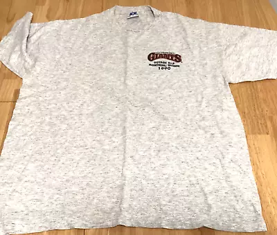 Vintage SF San Francisco Giants T-Shirt Montreal Expos 1990 Sz XL VERY RARE VIP • $29.85