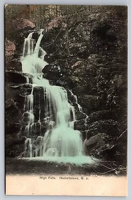 High Falls Hackettstown NJ Early 1900's Postcard S7 • $12.50