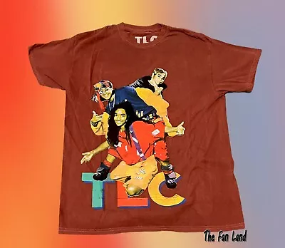 New TLC Crazy Sexy Cool 1994 Large Logo Vintage Throwback Mens T-shirt • $21.95