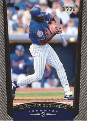 1999 Upper Deck Montreal Expos Baseball Card #142 Vladimir Guerrero • $1.99