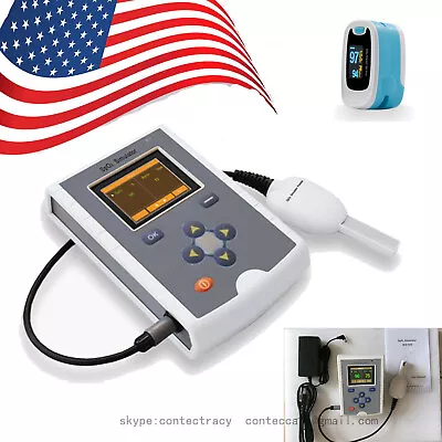 US ShipCONTEC SpO2 Simulatorpulse Rateoxygen Saturation10 Kinds R-curvesFDA • $499