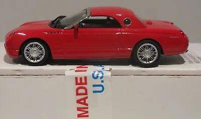 Motor City USA Models 1:43 Ltd Ed USA-38 2000 Red Ford Thunderbird Hardtop MINT • $284.16