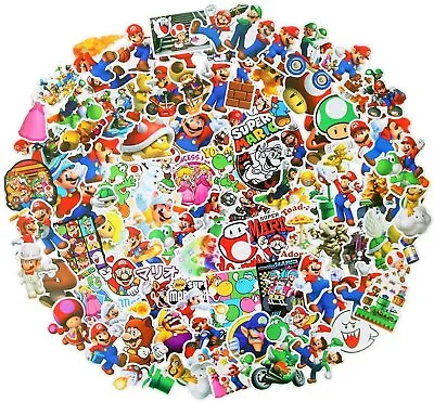 100pcs Super Mario Stickers Kids Nursery Removable Wall Decal Art Home Decor • $7.69