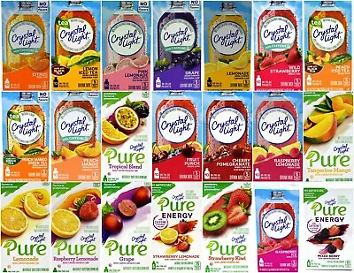 Crystal Light On The Go Drink Mix Many Flavor Choices Buy More Save Up To 40%  • £8.73