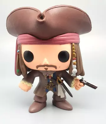 Funko POP! Disney Jack Sparrow Pirates Of The Caribbean Movie #48 OOB Loose • £14.59