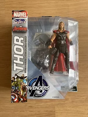 Diamond Marvel Select Avengers Age Of Ultron Thor Figure MIB Brand New!! • £35