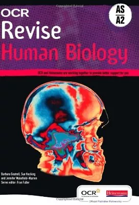 OCR A Level Human Biology AS & A2 Revision Guide By Fuller Fran Paperback Book • £4.99