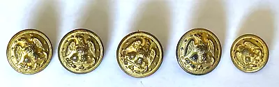 VIN~4- 7/8  Superior Qual.+ 11/16 Emboss. Brass Eagle NAVY Military COAT Button. • $15