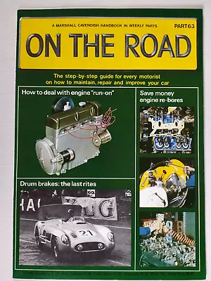 On The Road Marshall Cavendish Motoring Car Magazine Partworks 1980  Number 63 • £4.49